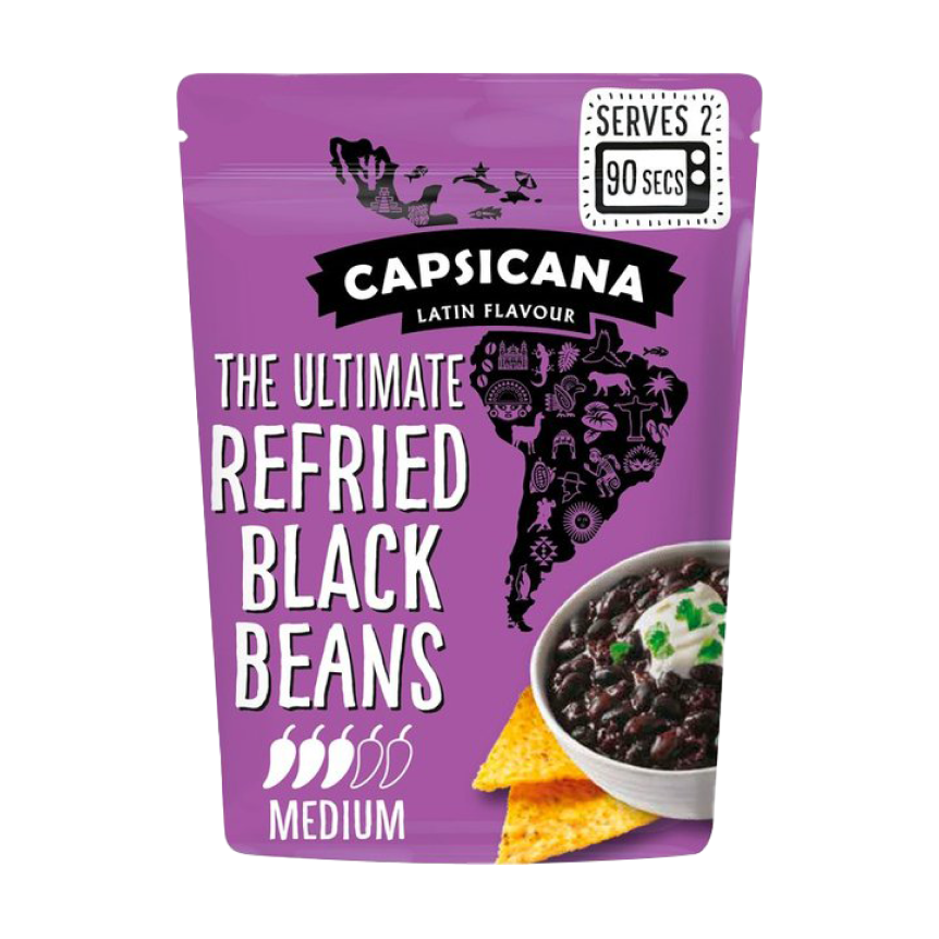 Refried Black Beans